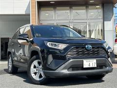 RAV4 ハイブリッドX 純正ナビ(Bluetooth、CD、DVD、フルセグTV)/バックカメラ/ETC2.0/追従クルコン/スマートキー/USB入力端子/純正フロアマット/純正アルミ/前後コーナーセンサー/LEDヘッド 中古車画像