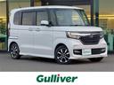 Ｎ－ＢＯＸカスタム Ｇ・Ｌホンダセンシング　ホンダセンシング　レーダークルーズコントロール　純正ナビ　バックカメラ　ＥＴＣ　片側パワースライドドア　ＬＥＤヘッドライト　オートライト　ドアバイザー　純正アルミホイール　スマートキー　追従走行（1枚目）