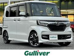N-BOXカスタム G・Lターボホンダセンシング Gathersナビ/フルセグ/バックカメラ/両側パワスラ/ホンダセンシング/コーナーセンサー/ドラレコ/ETC/純正15インチAW/パドルシフト/LEDヘッドライト/オートハイビーム/フォグランプ 中古車画像