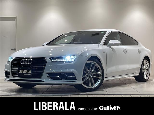 Ａ７スポーツバック ２．０ＴＦＳＩクワトロ　Ｓラインパッケージ　アシスタンスＰＫＧ　マトリクスＬＥＤ　黒レザーシート　シートヒーター　ＢＯＳＥサウンド　ＭＭＩナビゲーション　Ｂｌｕｅｔｏｏｔｈ　バックカメラ　フルセグＴＶ　ＡＣＣ　ＬＫＡ　ＢＳＭ　ＥＴＣ２．０（1枚目）