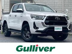 ハイラックス Z ワンオーナ/4WD/純正ナビ/フルセグTV/バックカメラ/プリクラッシュS/レーンディパーチャーアラート/レーダークルーズコントロール/クリアランスソナー/リヤデフロック/荷台トノカバー/純正17AW 中古車画像