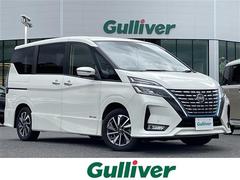 セレナ e-パワー ハイウェイスターV 取扱い説明書/純正ナビ/Bluetooth/フルセグテレビ/AM/FM/USB/CD/DVD/フリップダウンモニター/全周囲カメラ/クルーズコントロール/WAC/両側パワースライドドア/横滑り防止 中古車画像
