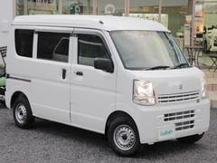 エブリイ PAリミテッド 登録済未使用車 純正オーディオ  アイドリングストップ 純正ラバーマット USB入力端子 純正ドアバイザー スペアキー 保証書 デュアルブレーキサポート 誤発進抑制機能 先行車発進お知らせ機能 AC 中古車画像