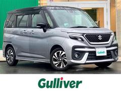 ソリオバンディット ハイブリッドMV SDナビ/全方位カメラ/ETC/前席シートヒーター/4WD/レーダークルーズコントロール/USB入力端子/両側パワースライドドア/コーナーセンサー前後/レーンキープアシスト/ヘッドアップディスプレイ 中古車画像