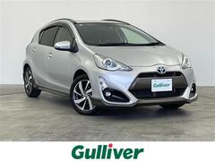 アクア X-アーバン 禁煙車 純正7型ナビ フルセグ Bluetooth バックカメラ 衝突軽減システム 車線逸脱警報 オートマチックハイビーム オートライト ETC 横滑り防止装置 ECOモード EVモード フォグ 中古車画像