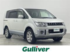 デリカＤ：５　ローデスト　Ｄ　パワーパッケージ　ナビ　両側電動スライドドア　バックカメラ　４ＷＤ　前席シートヒーター　ターボ車　ビルトインＥＴＣ　スマートキー　フルセグＴＶ　オートライト　ＬＥＤヘッドライト　ＭＴモード付ＡＴ　コーナーセンサー　禁煙（三菱）