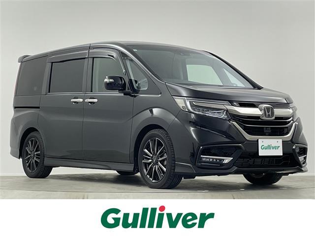ステップワゴン(ホンダ) モデューロX ホンダセンシング 純正10インチナビ アラウンドビューモニター 11.6インチフリップダウンモニター 両側パワースライドドア ハーフレザーシート アイドリングストップ 衝突軽減システム スペアキー ETC2.0 禁煙車 中古車画像