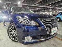 クラウンマジェスタ Fバージョン 禁煙車 全方位モニタ ドラレコ レーダーCC 衝突被害軽減 車線逸脱防止 BSM LEDヘッドランプ AFS 純正8型ナビ ビルトインETC 本革シート 前席Pシート/ヒーター 純正18インチAW 中古車画像