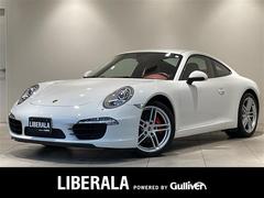 911 911カレラ カレラレッド/レザーインテリア スポーツデザインステアリング シートヒーター PDLS 電動格納ミラー カラークレスト 純正ナビ バックカメラ Bluetooth フルセグTV オートライト ETC 中古車画像