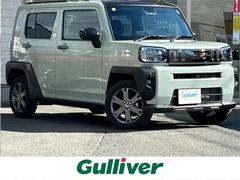 タフト G ダーククロムベンチャー 社外SDナビ バックカメラ 社外AW冬タイヤ有 フルセグTV ミラー型ドラレコ ETC スカイルーフ 前席シートヒーター 衝突軽減装置装置 パーキングソナー オートハイビーム スマートキー 保証書取説 中古車画像