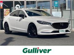 MAZDA6セダン XD ブラックトーンエディション ディーゼル車/4WD/MT車/純正ディスプレイオーディオ/BOSEサウンド/本革赤革シート/シートメモリ/パワーシート/360°ビューモニタ/シートヒータ/ステアリングヒータ/前後ドラレコ/冬タイヤ付 中古車画像