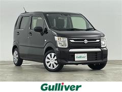 ワゴンR FX スズキセーフティサポート CDチェンジャー AM/FM/AUX 車線逸脱警報装置 コーナーセンサー レザーハンドル D席シートヒーター ベンチシート スペアキー1本 オートライト ドアバイザー 中古車画像