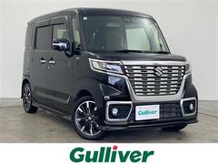 スペーシアカスタム ハイブリッドXSターボ ディスプレイオーディオ 両側パワースライドドア ヘッドアップディスプレイ 全方位カメラ LEDヘッドライト フォグランプ 衝突被害軽減防止ブレーキ クルコン シートヒーター スペアキー ETC 中古車画像