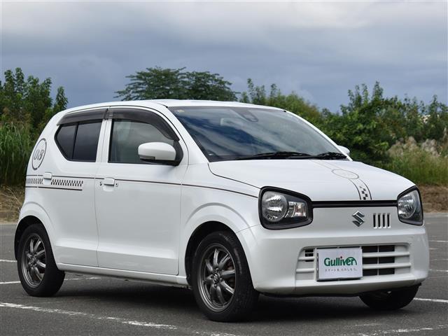アルト(スズキ) X BTオーディオ 運転席側シートヒーター 運転席エアバッグ Aストップ AAC キーレスエントリー 横滑り防止機能 メモリナビ ETC車載器 DVD再生 ABS スマートキー パワーウィンドウ パワステ 中古車画像