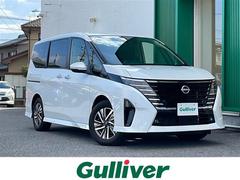 セレナ ハイウェイスターV Vセレクション 禁煙車 プロパイロット 社外ナビ AM/FM SD/USB/HDMI フルセグTV 10.1型フリップダウンモニター デジタルインナーミラー インテリジェントクルーズ アラウンドビュー パドルシフト 中古車画像