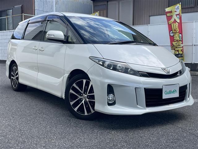 エスティマ(トヨタ) アエラス　純ＨＤＤナビ　両側パワスラ 中古車画像