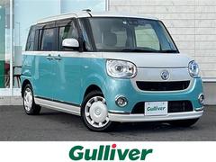 ムーヴキャンバス Gメイクアップ SAIII 4WD ワンオーナー 純正ナビ フルセグテレビ バックカメラ 両側パワースライドドア スマートアシストIII スマートキー ステアリングスイッチ LEDヘッドライト 前方ドラレコ ETC 取説 保証書 中古車画像