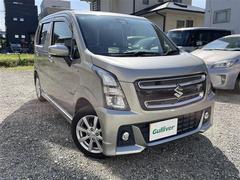ワゴンRスティングレー ハイブリッドX ☆社外ナビ(AM/FM/CD/DVD/iPod/AUX/ミュージックサーバー/ワンセグTV)☆アイドリングストップ☆衝突軽減ブレーキ☆横滑り防止☆レーンキープ☆ハンズフリー☆シートヒータ 中古車画像