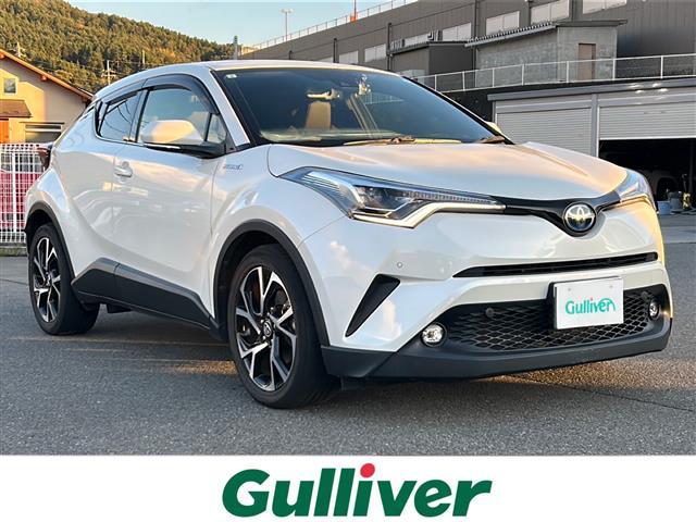 Ｃ−ＨＲ(トヨタ) Ｇ　純正ナビ　バックカメラ　衝突軽減　追従式クルコンハーフレザー　ＬＥＤオートライト　ＬＥＤフォグランプ　オートマチックハイビーム　ハーフレザーシート　シートヒーター　純正１８インチＡＷ　ビルトインＥＴＣ 中古車画像