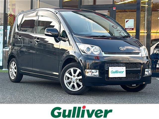 ムーヴ(ダイハツ) カスタム X HDDナビ CD DVD ETC スマートキー 取扱説明書 保証書 純正フロアマット ドアバイザー 中古車画像