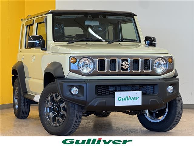 ジムニーノマド(スズキ) FC 衝突軽減ブレーキ クルーズコントロール リアコーナーセンサー LEDヘッドライト フォグランプ 前席シートヒーター ダウンヒルアシスト 純正フロアマット 純正ドアバイザー 4WD プッシュスタート 中古車画像