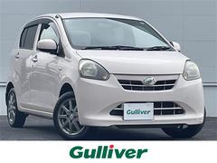 ミライース X ワンオーナー ステアリングカバー 社外14インチAW ヘッドライトレベライザー スペアキー×1 取扱説明書 保証書 中古車画像