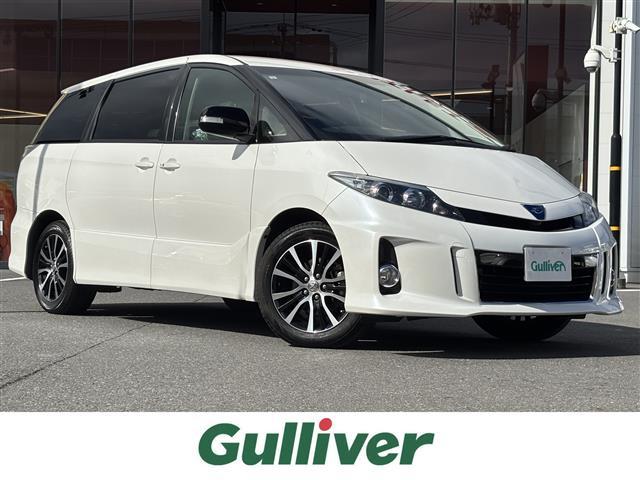 エスティマ(トヨタ) アエラス ワンオーナー・バックカメラ・両側パワースライドドア・クルーズコントロール・横滑り防止装置・フリップダウンモニター・2列目キャプテンシート・ステアリングリモコン・プッシュスタート・スマートキー・Aライト 中古車画像