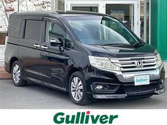 ステップワゴンスパーダ Z 4WD 純正ナビ フルセグ 純正フリップダウンモニター バックカメラ 両側パワースライドドア パドルシフト 社外エンジンスターター ワイパーデアイサー HIDライト フォグランプ 純正16インチAW 中古車画像