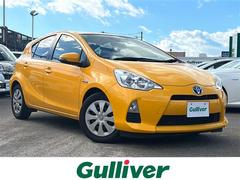 アクア G 社外メモリナビ フルセグTV DVD再生 Bluetooth 前方ドラレコ バックカメラ スマートキー プッシュスタート 純正フロアマット 中古車画像