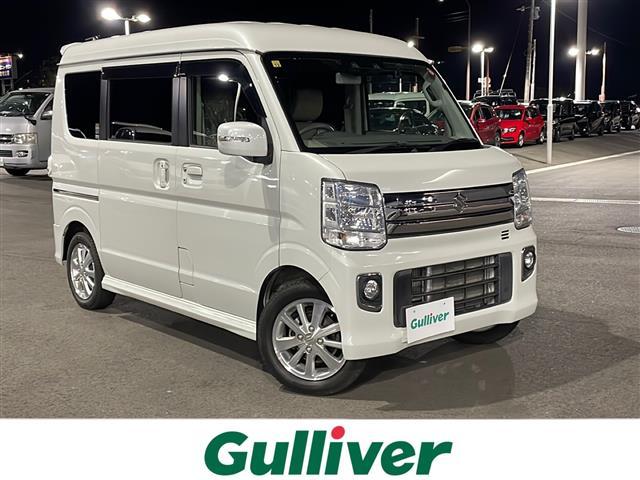 エブリイワゴン(スズキ) PZターボスペシャル ナビ バックカメラ 衝突軽減ブレーキ HIDヘッドライト フォグライト 左側オートストップ HIDヘッドライト 純正アルミホイール 中古車画像