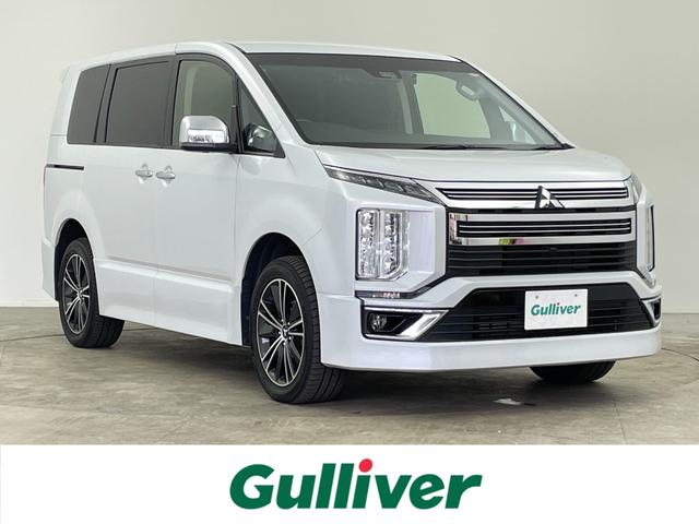 デリカD:5(三菱) アーバンギア Pエディション 禁煙車 アルパイン10インチナビ フリップダウンモニター 両側パワースライドドア 衝突軽減ブレーキ レーンキープアシスト オートハイビーム レーダークルーズコントロール パドルシフト パワーバックドア 中古車画像