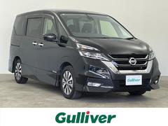 セレナ ハイウェイスター 禁煙車 純正9インチメモリナビ 純正フリップダウンモニター 両側パワースライドドア アラウンドビューモニター エマージェンシーブレーキ レーンキープアシスト プロパイロット コーナーセンサー 中古車画像