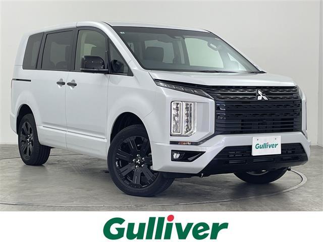 デリカD:5(三菱) ブラックエディション 登録済未使用車 純正ALPINE11型ナビ 純正ALIPINE12.8型後席モニター 全周囲カメラ 衝突被害軽減ブレーキ ブラインドスポットモニター 両側電動スライドドア シートヒーター 禁煙車 中古車画像