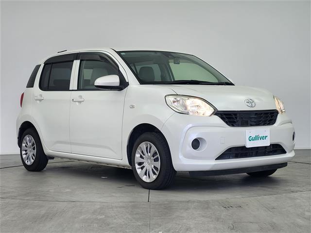 パッソ(トヨタ) X LパッケージS 純正7インチSDナビ ワンセグTV CD AM/FM AUX Bluetooth プリクラッシュ 横滑り防止機能 アイドリングストップ 純正フロアマット Aftermarketドラレコ ハロゲンライト ETC 中古車画像