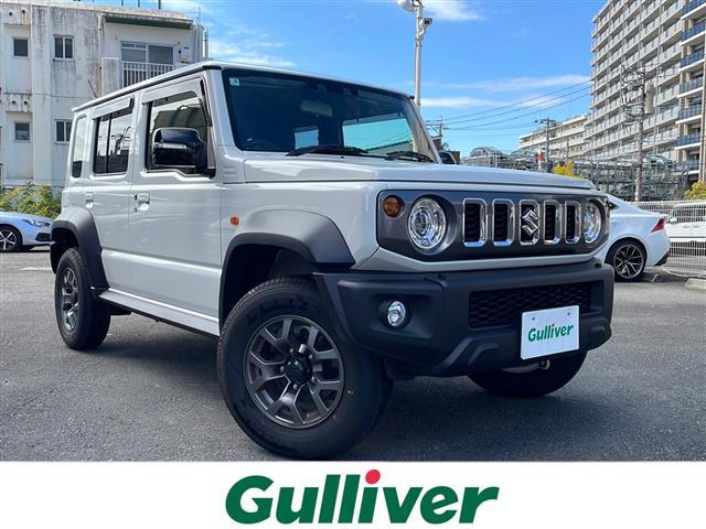 ジムニーノマド(スズキ) FC ワンオーナー アイドリングストップ クルーズコントロール ドアバイザー プッシュスタート 4WD 純正フロアマット シートヒーター 背面スペアタイヤ 純正アルミホイール カーテンエアバッグ 中古車画像