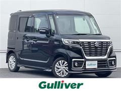 スペーシアカスタム ハイブリッドGS ワンオーナー ナビ バックカメラ TV パワスラ LEDヘッドライト オートライト フォグランプ シートヒーター 純正14インチAW プッシュスタート 取説 保証書 中古車画像