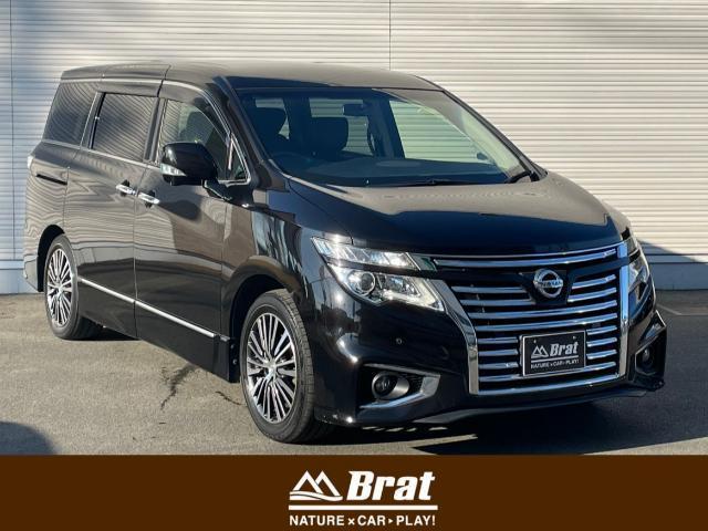 エルグランド(日産) 250ハイウェイスター ステアリングリモコン 両側パワースライドドア パワーバックドア 切替4WD AC100V 全方位カメラ ウォークスルー 前後ソナー スペアキー1本 中古車画像