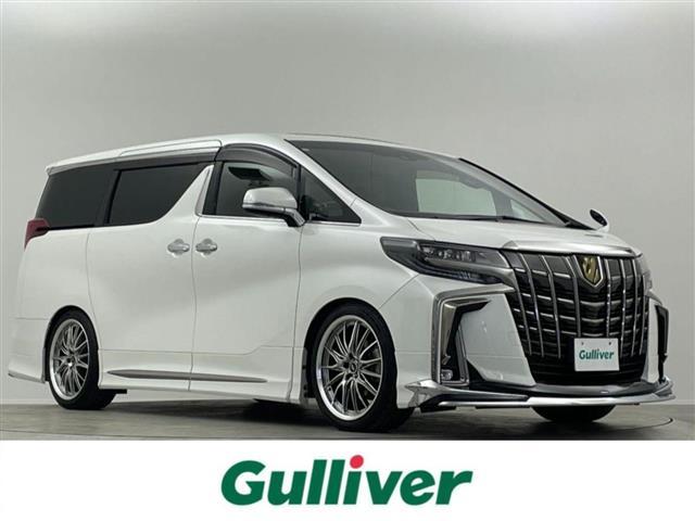 アルファード(トヨタ) 2.5S タイプゴールドII 禁煙車 純正9型ナビ サンルーフ 後席モニター モデリスタエアロ バックカメラ ETC デジタルインナーミラー オットマン 両側パワースライドドア 電動リアゲート 衝突被害軽減 コーナーセンサー 中古車画像