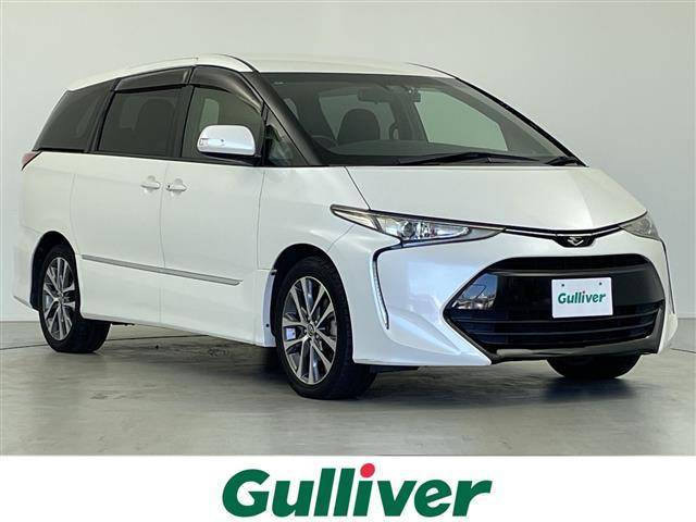 エスティマ(トヨタ) アエラス　両側パワースライド　純正ナビ　ＣＤ　ＤＶＤ　ＳＤ　ＴＶ　Ｂｌｕｅｔｏｏｔｈ　バックカメラ　クルーズコントロール　ステアリングスイッチ　前方ドライブレコーダー　ビルトインＥＴＣ　スマートキー　衝突軽減 中古車画像