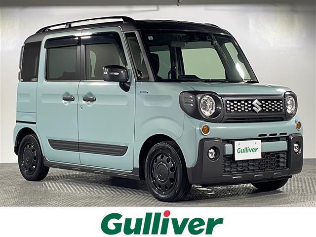 沖縄県の中古車ならスペーシアギア ハイブリッドＸＺ　県外仕入れ　社外ナビ　フルセグＴＶ　ＣＤ　ＤＶＤ　Ｂｌｕｅｔｏｏｔｈ　両側パワースライドドア　Ｂカメラ　アダプティブクルーズコントロール　コーナーセンサー　衝突被害軽減ブレーキ　前後ドライブレコーダー