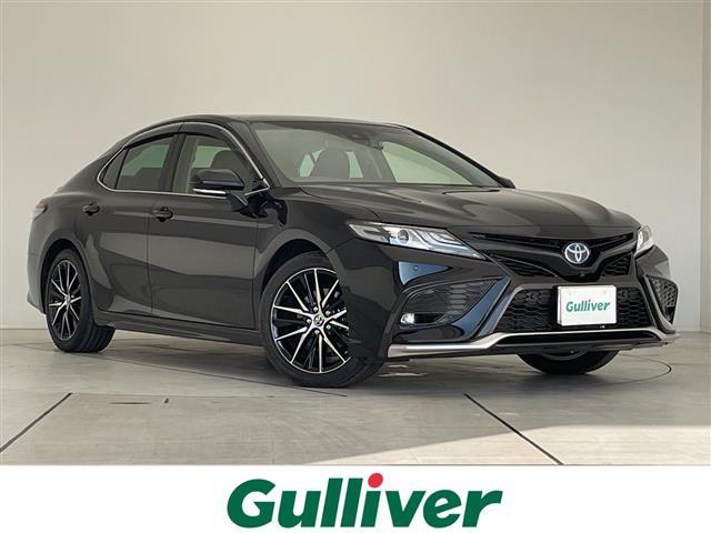 カムリ(トヨタ) WSレザーパッケージ トヨタセーフティセンス 純正9型ナビ 全方位カメラ サンルーフ レーダークルーズコントロール シートヒーター フルセグ Bluetooth パワーシート コーナーセンサー ブラインドスポットモニター 中古車画像