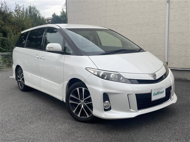 エスティマ(トヨタ) アエラス ナビ フリップダウン 両側電動ドア ETC HID 中古車画像