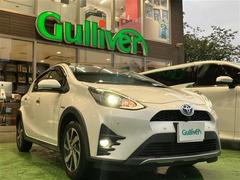 アクア クロスオーバー グラム Aライト ブルートゥースオーディオ クリアナンスソナー 車線逸脱 セキュリティアラーム SD 点検記録簿 AHB DVD再生 LEDヘッドランプ バックカメラ ETC ドラレコ ナビ&TV 横滑り防止 中古車画像