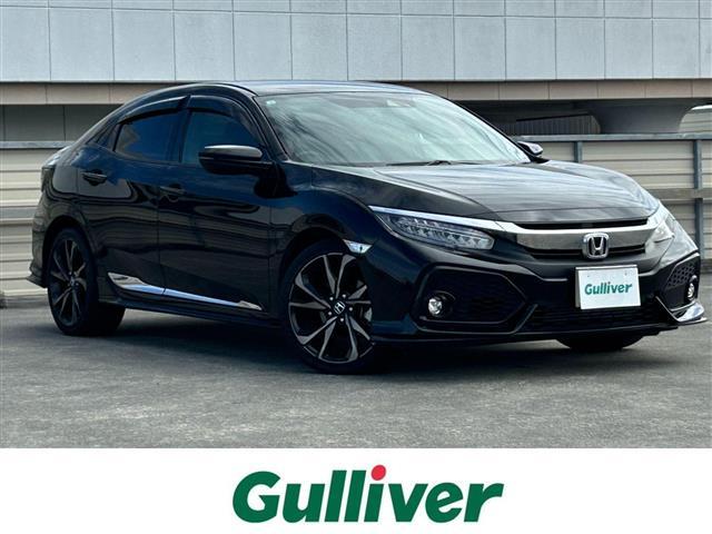 シビック(ホンダ) ハッチバック ホンダセンシング 純正7型ナビ/CD/DVD/iPod/AppleCarPlay/フルセグTV/6速マニュアル/追従クルーズコントロール/ドラレコ/レーンキープアシスト/オートライト/LEDヘッドライト/純正18AW/ 中古車画像