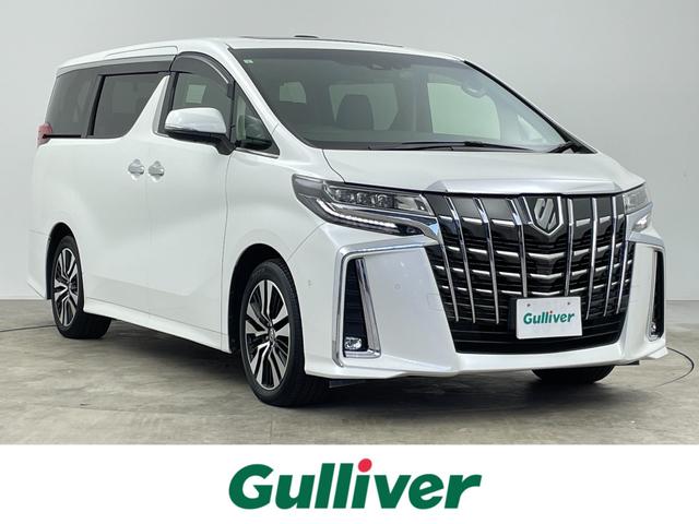 アルファード(トヨタ) 2.5S Cパッケージ 禁煙 トヨタセーフティセンス 両側パワースライドドア パワーバックドア T−Connectナビ アラウンドビューモニター レーダークルーズコントロール LED 純正18インチAW 純正フロアマット 中古車画像