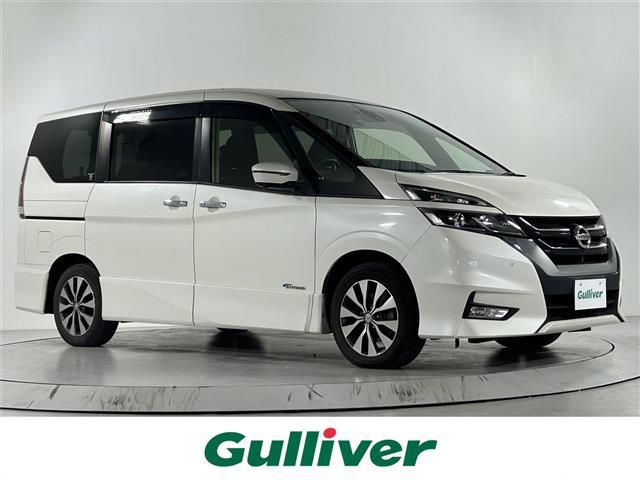 セレナ(日産) ハイウェイスター Vセレクション 純正9インチナビ 全方位カメラ 衝突被害軽減装置 クルーズコントロール ビルトインETC 両側パワースライドドア LEDヘッドライト フォグライト クリアランスソナー 純正16インチアルミホイール 中古車画像