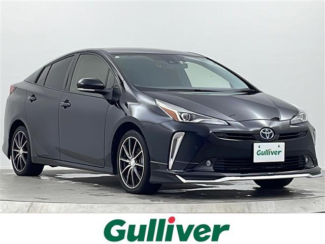 プリウス(トヨタ) Sツーリングセレクション モデリスタエアロ 社外SDナビ バックカメラ ETC ドライブレコーダー前方のみ 衝突被害軽減システム レーンキープアシスト クルーズコントロール追従なし シートヒーター 社外17インチアルミホイール 中古車画像