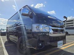 ハイエースバン スーパーGL ワンオーナー 社外8インチナビ 両側パワースライドドア ナビ連動ETC ナビ連動ドラレコ セーフティセンス  コーナーセンサー オートライト ベットキット ステアリングスイッチ 寒冷地仕様 禁煙車 中古車画像