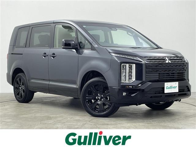 デリカD:5(三菱) ブラックエディション 登録済未使用車 フリップダウンモニター ALPINE11インチナビ アラウンドビューモニター 両側パワースライドドア パワーバックドア LED シートヒーター 純正18インチAW ステアリングリモコン 中古車画像