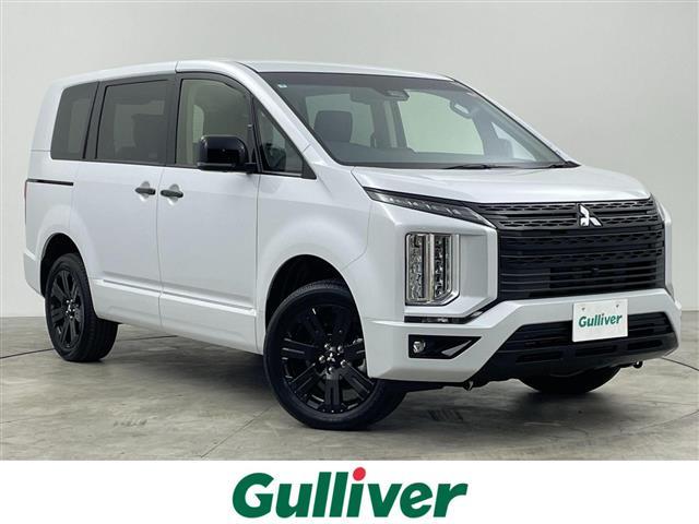 デリカD:5(三菱) ブラックエディション 登録済未使用車 フリップダウンモニター ALPINE11インチナビ アラウンドビューモニター 両側パワースライドドア パワーバックドア LED シートヒーター 純正18インチAW ステアリングリモコン 中古車画像